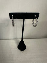 Load image into Gallery viewer, Gold 18K Stainless Steel Circle Ball Hoop Earrings Silver