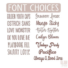 Load image into Gallery viewer, Name Tumbler (2 sizes starting at $25.00)