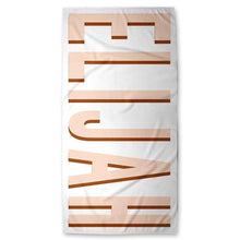 Load image into Gallery viewer, Shadow Block Towels (3 sizes and 10 color choices starting at $29.99)