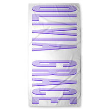 Load image into Gallery viewer, Shadow Block Towels (3 sizes and 10 color choices starting at $29.99)