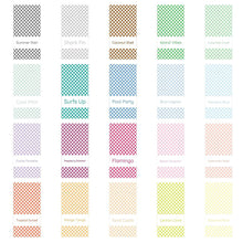 Load image into Gallery viewer, Checkered Beach Towels (3 sizes and 20 color choices starting at $29.99)