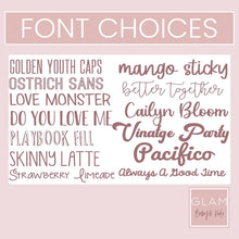 Load image into Gallery viewer, Personalized Name Blanket (Starting at $65.00)