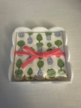 Load image into Gallery viewer, Acrylic Napkin Tray with Topiary Napkins