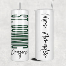 Load image into Gallery viewer, Personalized 20oz Tumbler with School, Team or Business