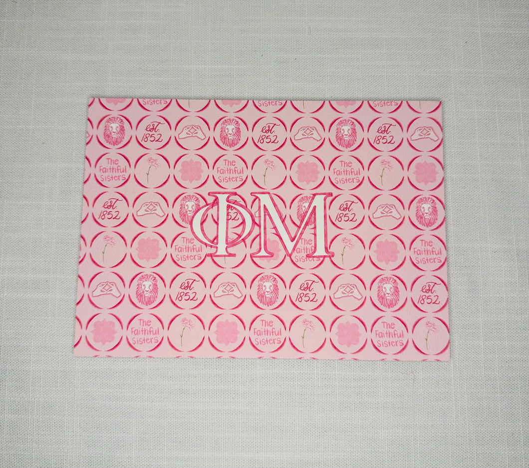 Phi Mu Art Print