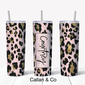 Leopard Print Tumblers