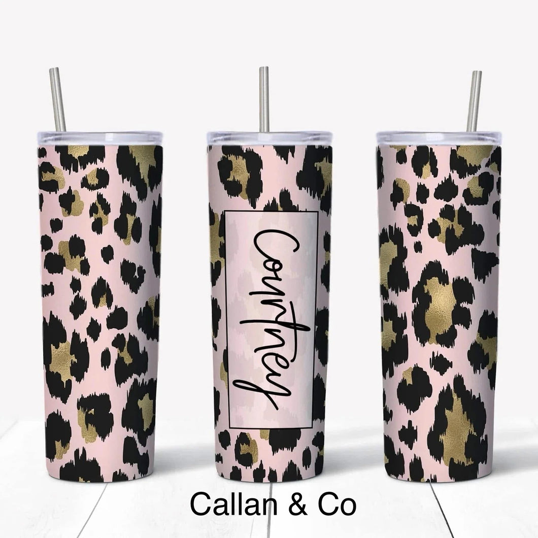 Leopard Print Tumblers