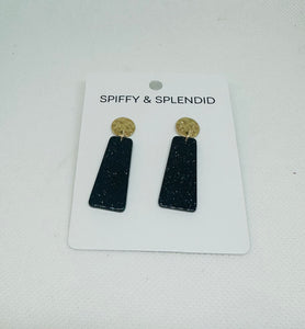 Mia Black Earrings