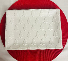 Load image into Gallery viewer, Balsam Lane Embossed White Platter
