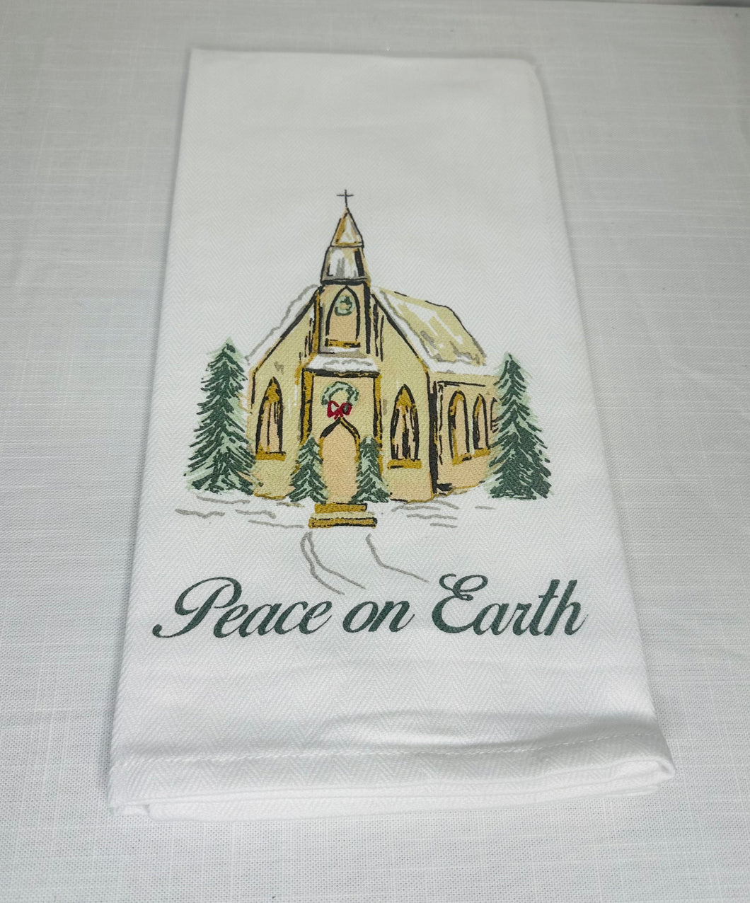 Peace on Earth Hand Towel