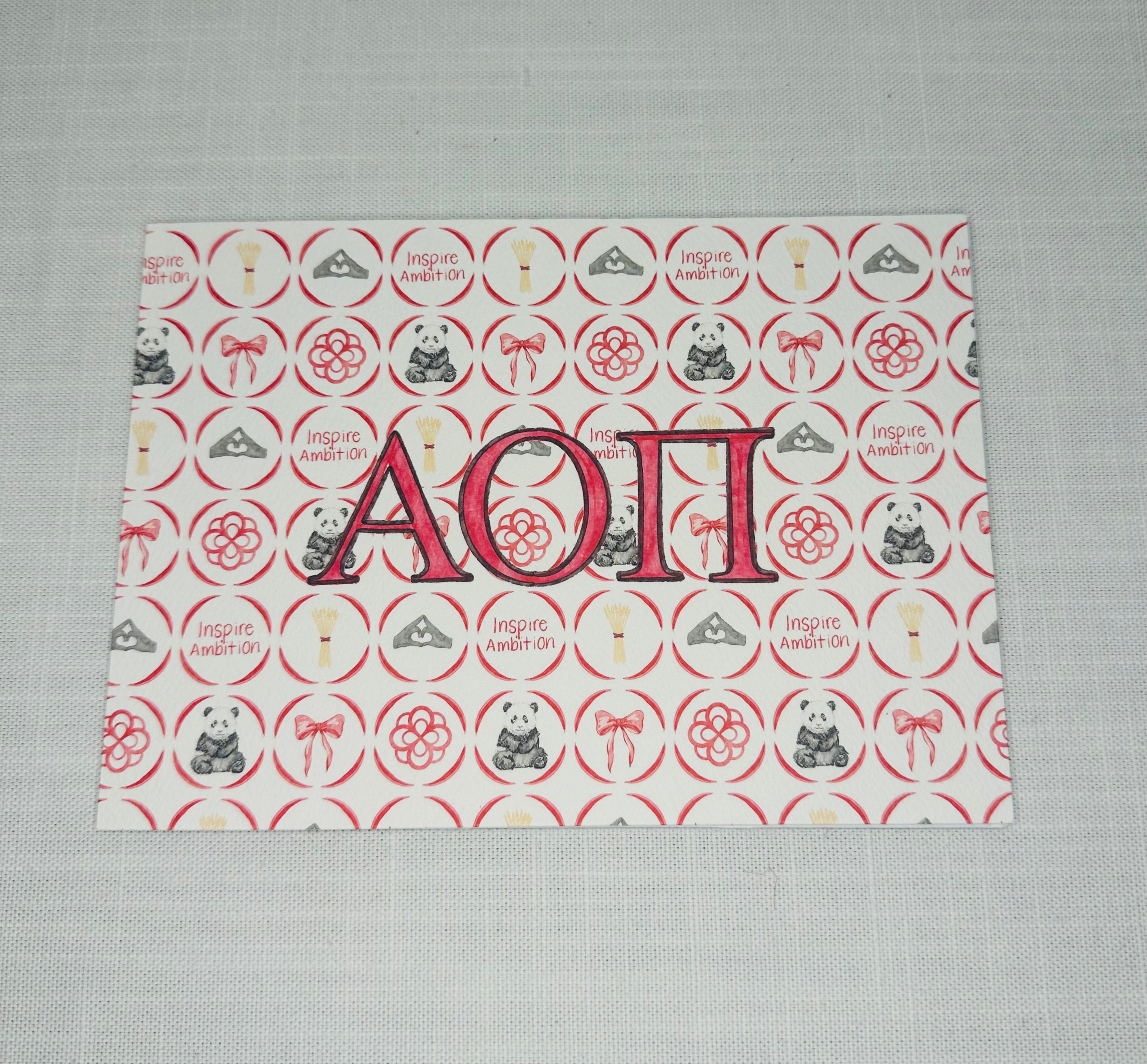 Alpha Omicron Pi Art Print