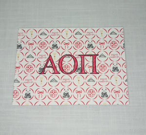 Alpha Omicron Pi Art Print