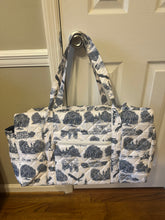 Load image into Gallery viewer, Auburn University Quilted Duffle Bag
