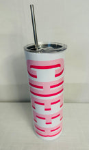 Load image into Gallery viewer, Shadow Block Tumblers (2 sizes starting at $25.00)
