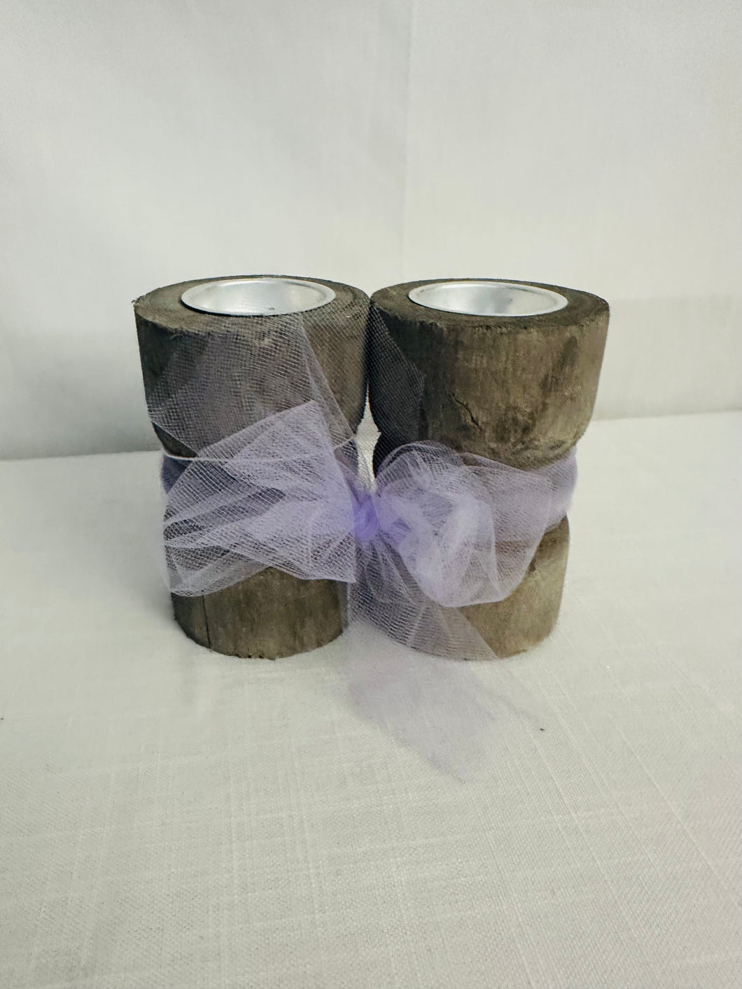 Wooden Candle Holders
