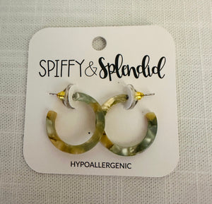 Small Acrylic Hoops