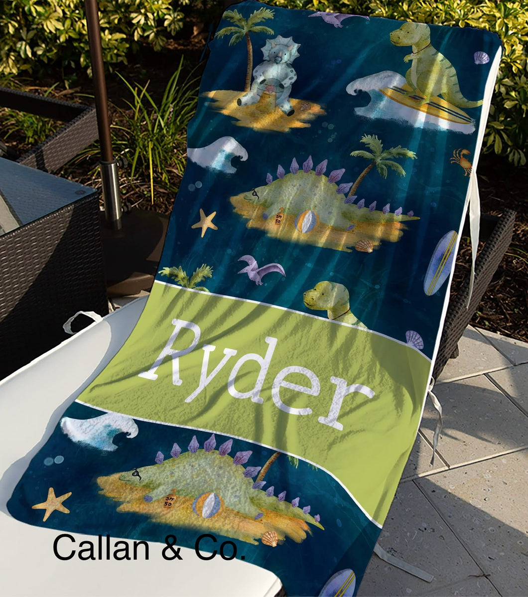 Dinosaur Beach Towel ( 3 Sizes Staring at $29.99)