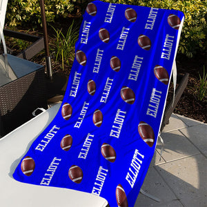 Bleacher Sports Towels (3 sizes, 11 color choices and 24 sport choices starting at $29.99)