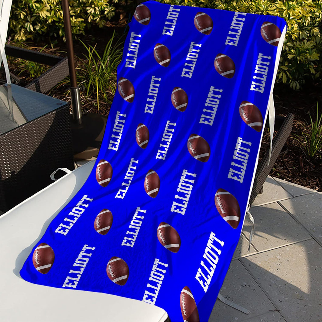 Bleacher Sports Towels (3 sizes, 11 color choices and 24 sport choices starting at $29.99)