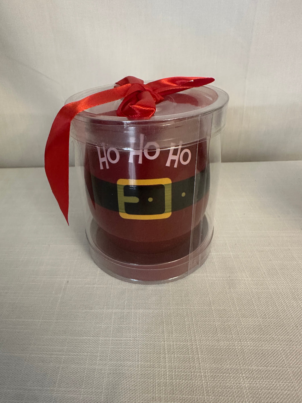 Ho Ho Ho Santa Wine Glass