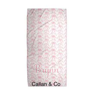 Bow Towels (3 sizes and 4 designs starting at $29.99)
