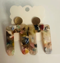Load image into Gallery viewer, Multi Acrylic Arch Earrings
