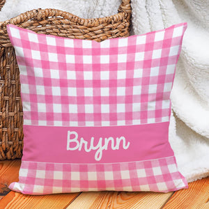 Gingham Pillows