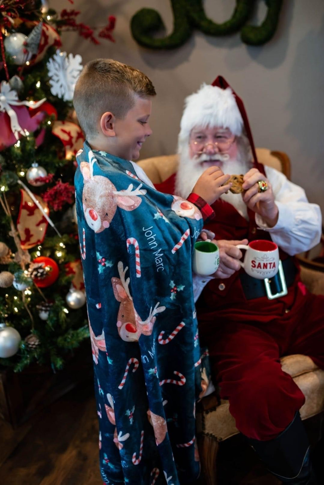 Reindeer Blanket (Click for pricing)