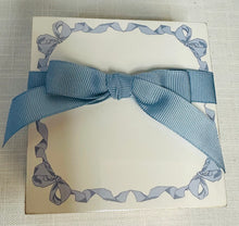 Load image into Gallery viewer, Mini Notepad with a Blue Bow
