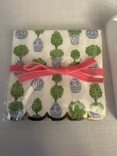 Load image into Gallery viewer, Acrylic Napkin Tray with Topiary Napkins

