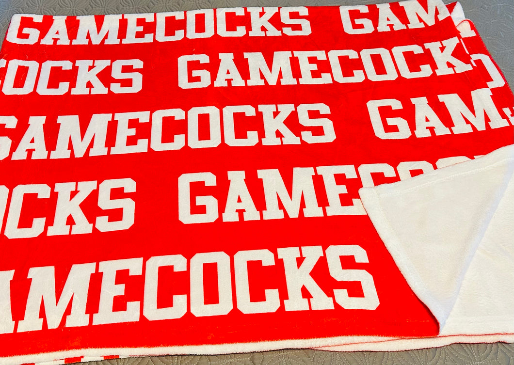 College Game Day Blanket 60 x 80