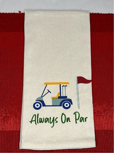 Golf Tea Towel