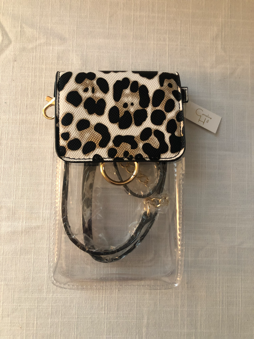 Sideline Clear Cell Phone Crossbody