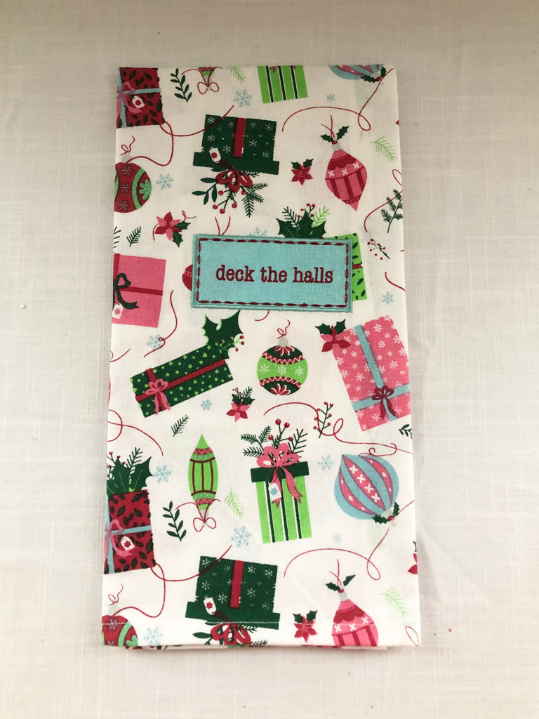 Deck the Halls Hand Towel