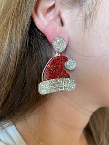 Santa Hat Earrings