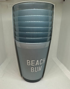 Beach Bum Acrylic Cups